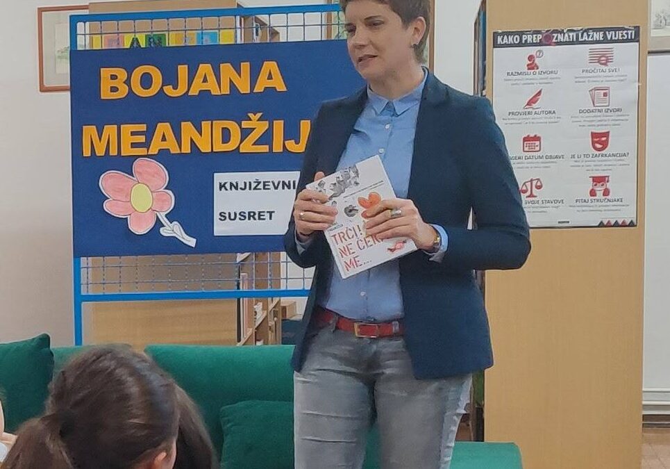 Književni susret – Bojana Meandžija