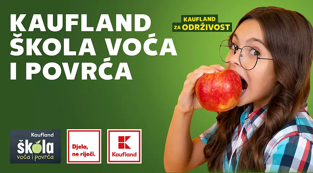 Objavljen popis partnerskih Kaufland škola voća i povrća