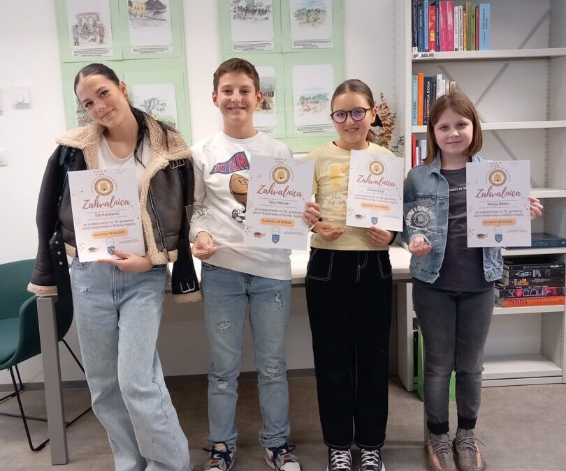 GRADSKO NATJECANJE U ČITANJU NAGLAS