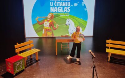 Evelin Evaj na 9. državnom natjecanju u čitanju na glas