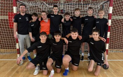 3. mjesto na Županijskom natjecanje u rukometu za dječake 7. i 8. razreda.