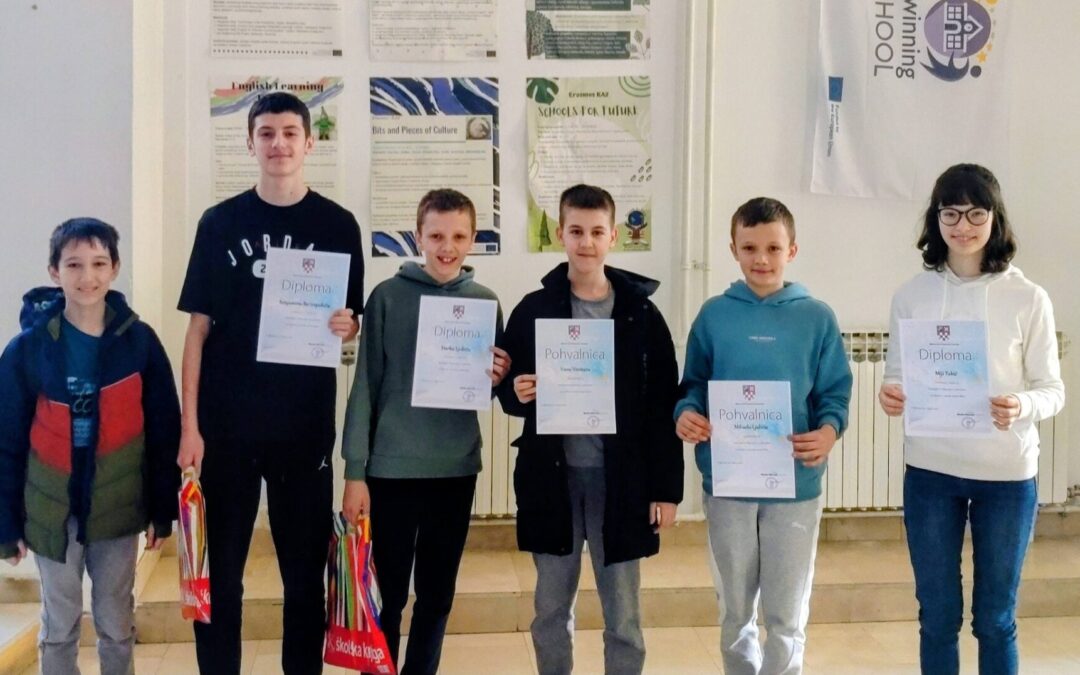 ŽUPANIJSKO NATJECANJE IZ MATEMATIKE