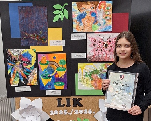 Županijsko natjecanje/izložba učenika osnovnih i srednjih škola iz područja vizualnih umjetnosti i dizajna – LIK 2026