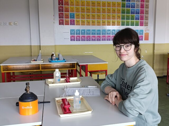 Mia Tokić pozvana na državno Natjecanje iz kemije