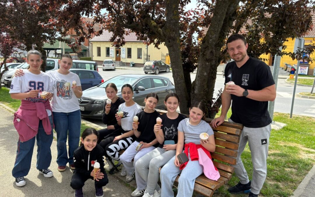 Županijsko natjecanje u Čazmi za djevojčice 5. i 6. razreda