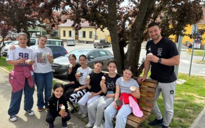 Županijsko natjecanje u Čazmi za djevojčice 5. i 6. razreda